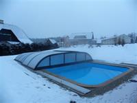 Venkovní bazén s mořskou vodou 32 - 35 °C