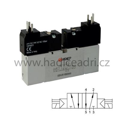 05V-5/2 SOLENOIDOVÝ VENTIL VDMA 18MM