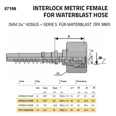 DKOS FEMALE Interlock O-24° 