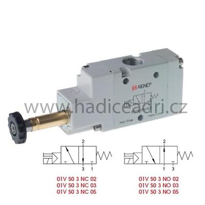 01V-3/2 - SOLENOIDOVÝ VENTIL