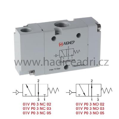 01V-3/2 - PNEUMATICKÝ VENTIL